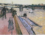 Vincent Van Gogh The Bridge of Triquetaille Spain oil painting artist